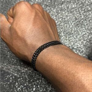 Black Chain Bracelet